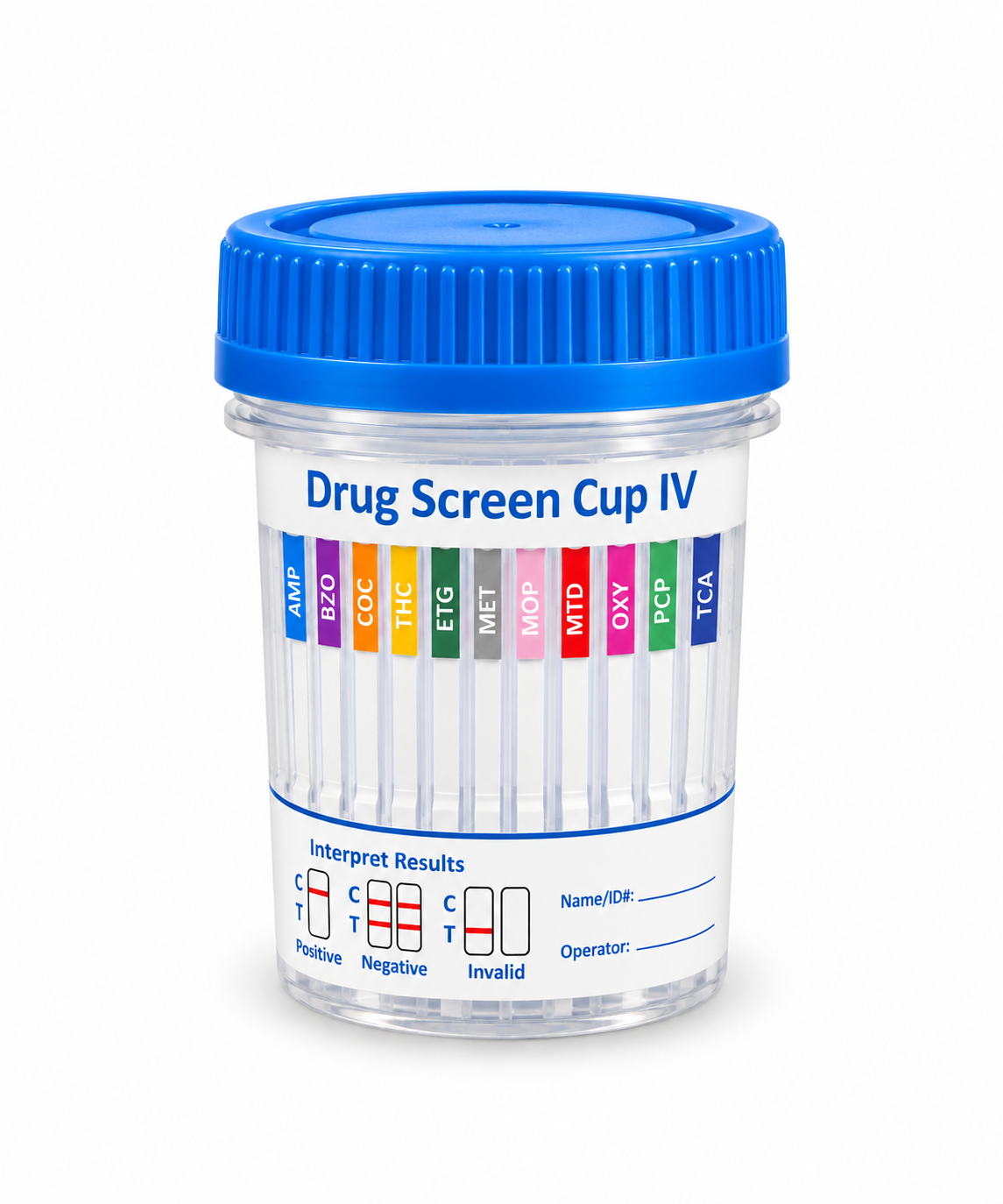 10 Panel Drug Test Cup (CLIA WAIVED) Multi-Panel Urine Screening