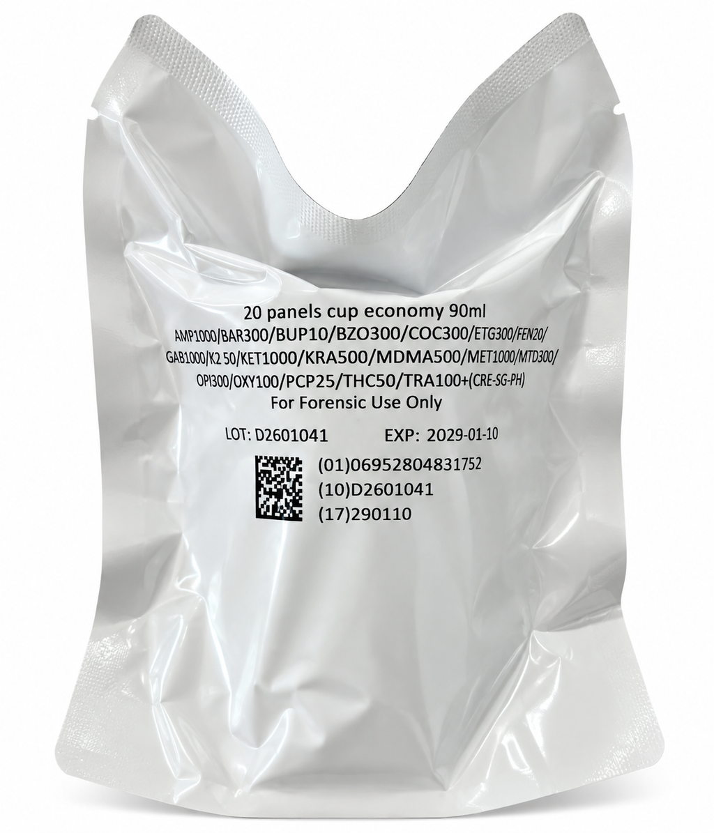 20 Panel Drug Test Cup - Multi-Panel Urine Screening