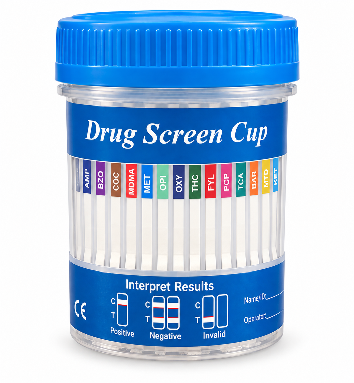 20 Panel Drug Test Cup - Multi-Panel Urine Screening