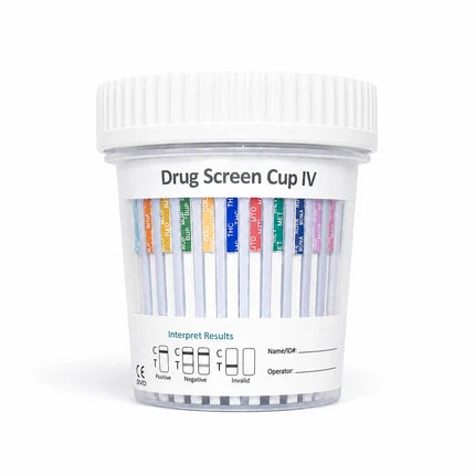 13 Panel Drug Test Cup - Multi-Panel Urine Screening