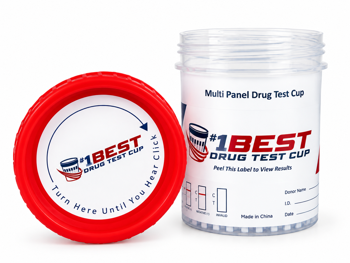 12 Panel Drug Test Cup - Multi-Panel Urine Screening